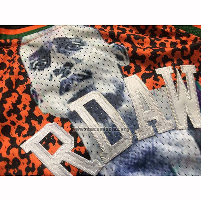 Camiseta All Star Orlando Magic Penny Hardaway NO 1 Hardwood Classics Mitchell & Ness Violeta
